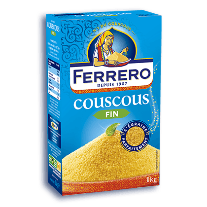 FERRERO - COUSCOUS GRAIN FIN Paquet de 1kg