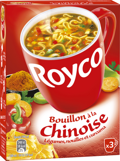 ROYCO - BOUILLON A LA CHINOISE Paquet de 3 sachets