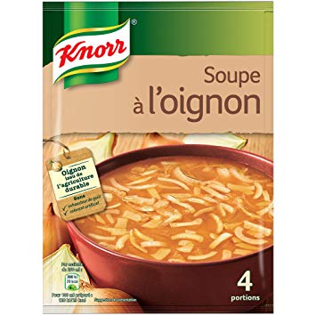 KNORR - SOUPE A L\'OIGNON Sachet de 84g