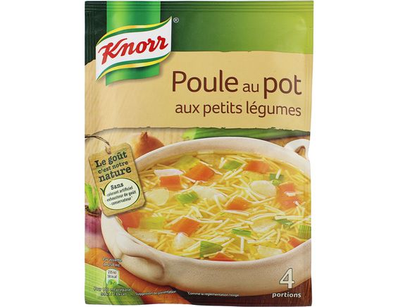 KNORR - POULE AU POT ET PETITS LEGUMES Sachet de 72g