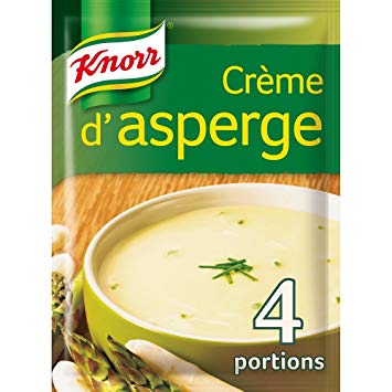 KNORR - CREME D\'ASPERGE Sachet de 70g
