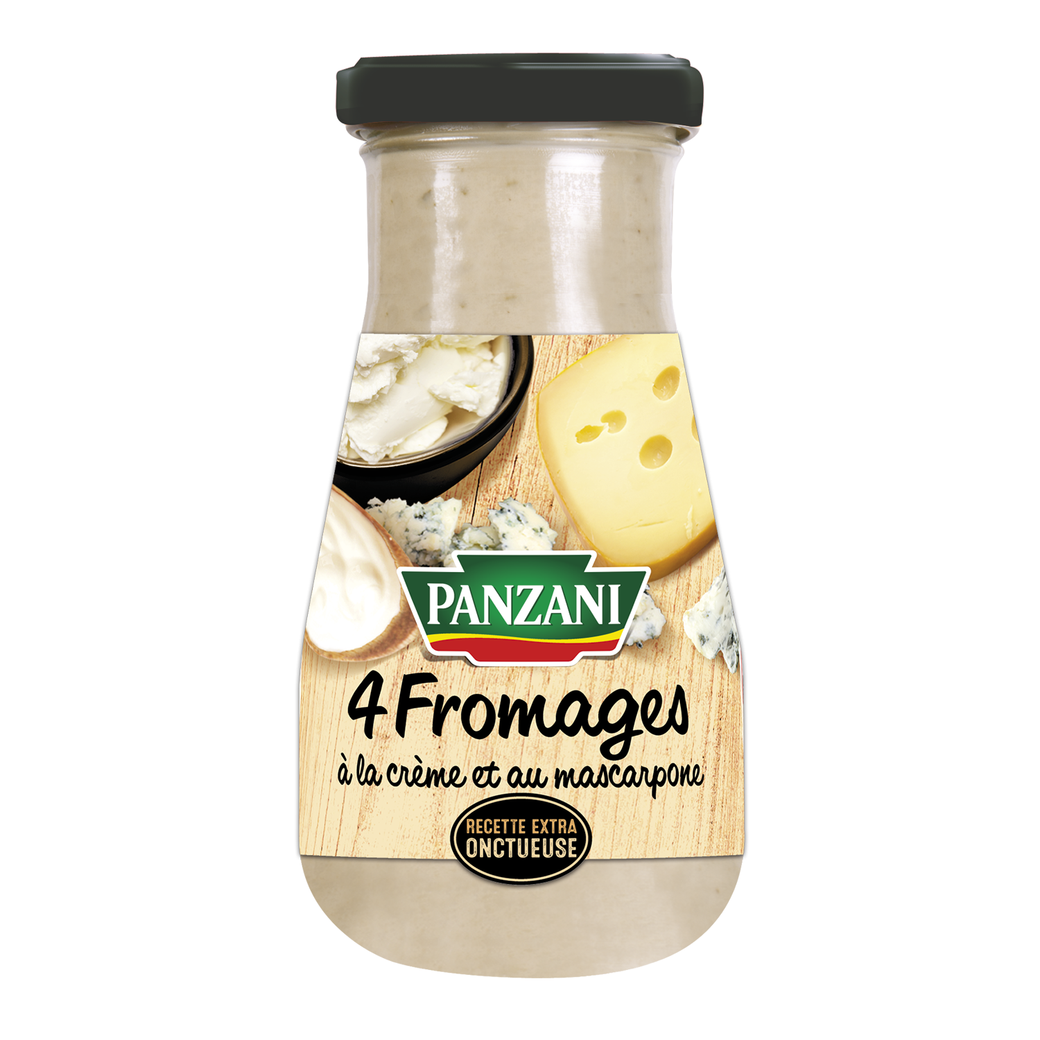 PANZANI - SAUCE 4 FROMAGES Pot de 370g