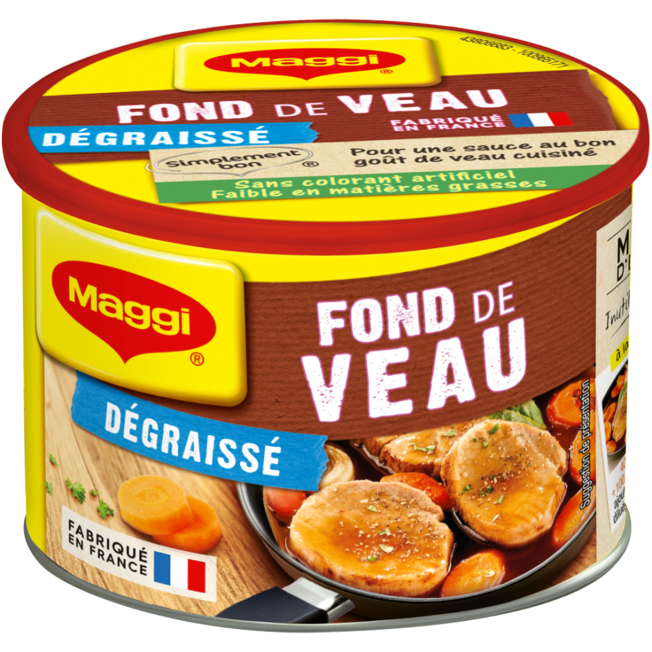 MAGGI - FOND DE VEAU DEGRAISSE Boite de 100g