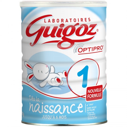 GUIGOZ - LAIT EN POUDRE 1er AGE Boite de 830g
