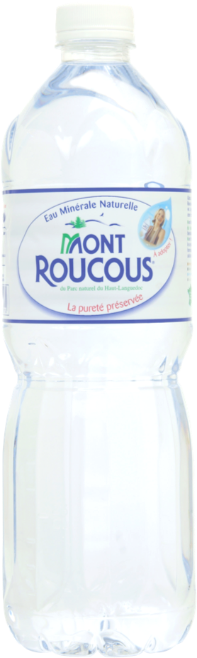 MONT ROUCOUS - EAU MINERALE NATURELLE Bouteilles de 100cl