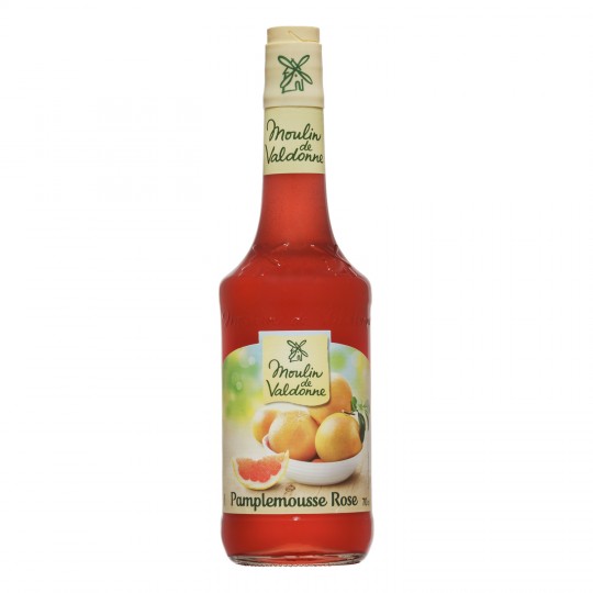 MOULIN DE VALDONNE - SIROP PARFUM PAMPLEMOUSSE ROSE Bouteille de 70cl