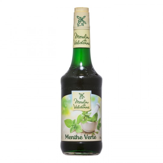 MOULIN DE VALDONNE - SIROP PARFUM MENTHE VERTE Bouteille de 70cl