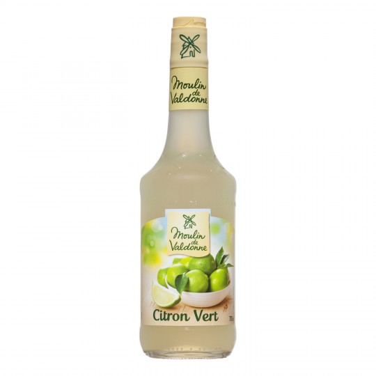 MOULIN DE VALDONNE - SIROP PARFUM CITRON VERT Bouteille de 70cl
