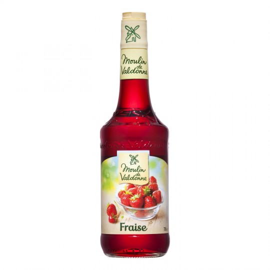 MOULIN DE VALDONNE - SIROP PARFUM FRAISE Bouteille de 70cl