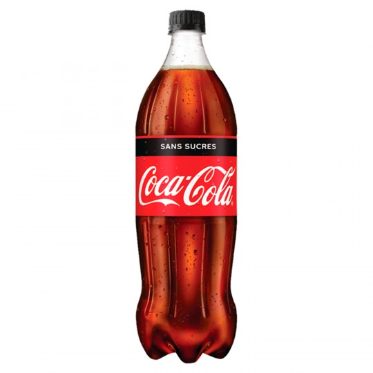 COCA-COLA - SANS SUCRE Bouteille de 125cl