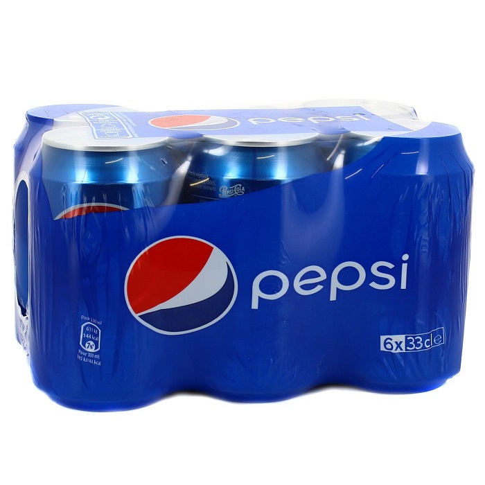 PEPSI - Pack de 6 canettes de 33cl