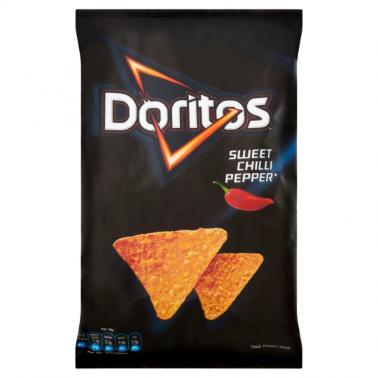 DORITOS - TORTILLA CHIPS SWEET CHILI PEPPER Paquet de 170g ou 230g