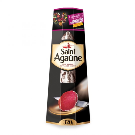 SAINT AGAUNE - SAUCISSON SEC Paquet de 320g