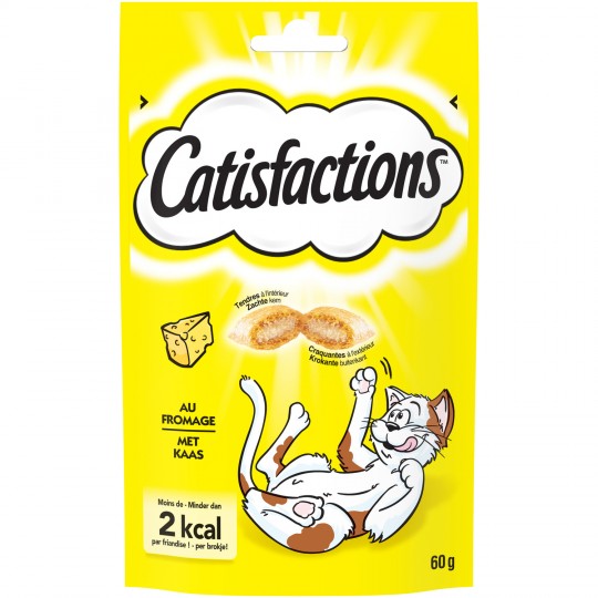 CATISFACTIONS - FRIANDISES AU FROMAGE Sachet de 60g