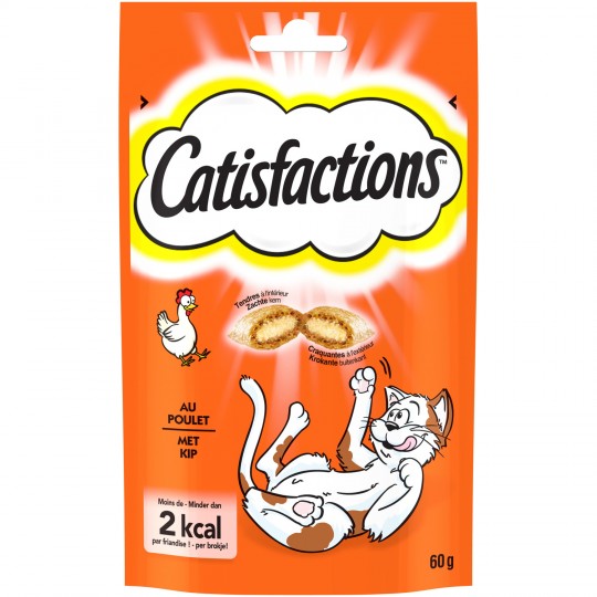 CATISFACTIONS - FRIANDISES AU POULET Sachet de 60g