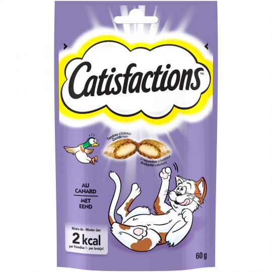 CATISFACTIONS - FRIANDISES AU CANARD Sachet de 60g