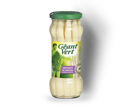 GEANT VERT - ASPERGES BLANCHES Bocal de 330g