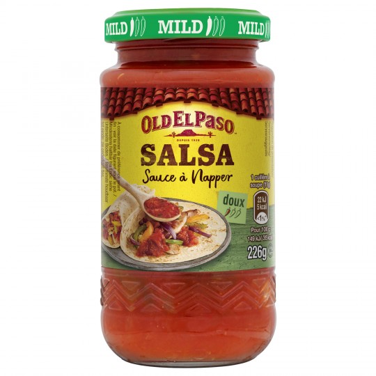 OLD EL PASO - SAUCE SALSA DOUCE A NAPPER Flacon de 226g