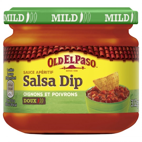 OLD EL PASO - SAUCE SALSA DIP DOUX Flacon de 312g