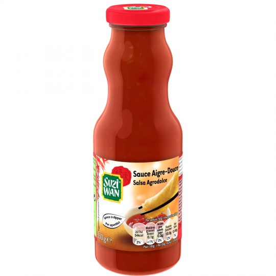 SUZI WAN - SAUCE AIGRE-DOUCE Flacon de 330g