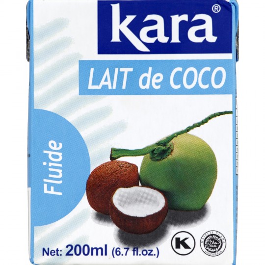 KARA - LAIT DE COCO FLUIDE Brique de 200ml