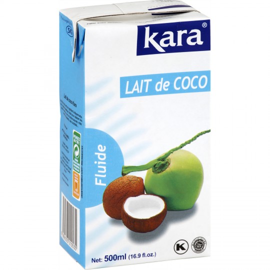 KARA - LAIT DE COCO FLUIDE Brique de 500ml