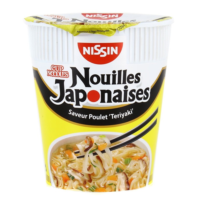 NISSIN - SOUPE NOUILLES JAPONAISES POULET TERIYAKI Pot de 67g