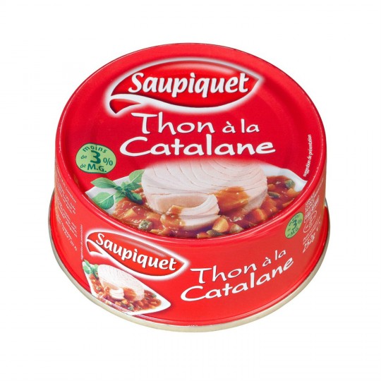 SAUPIQUET - THON A LA CATALANE Boite de 252g