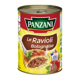 PANZANI - RAVIOLI BOLOGNAISE Boite de 400g, 800g