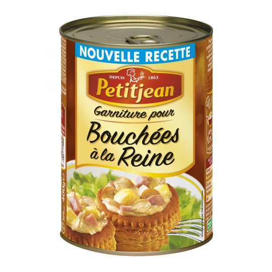 PETITJEAN - GARNITURE POUR BOUCHEES A LA REINE Boite de 400g.