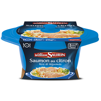 WILLIAM SAURIN - SAUMON AU CITRON Cocotte de 370g.