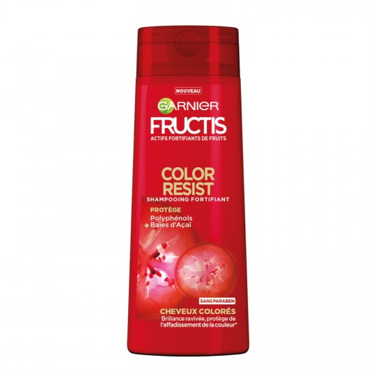 FRUCTIS - SHAMPOING FORTIFIANT COLOR RESIST Flacon de 250ml