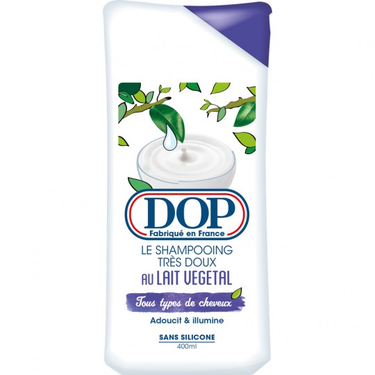 DOP - SHAMPOING TRES DOUX AU LAIT VEGETAL Flacon de 400ml
