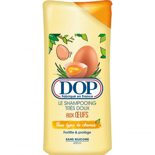 DOP - SHAMPOING TRES DOUX AUX ŒUFS Flacon de 400ml