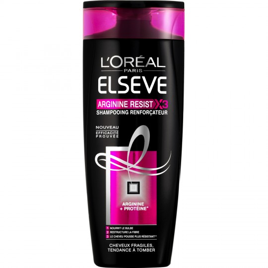ELSEVE - SHAMPOING ARGININE RESIST X3 RENFORÇATEUR Flacon de 300ml