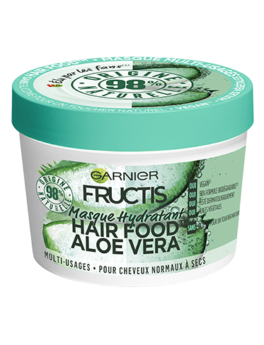 FRUCTIS - MASQUE HYDRATANT HAIR FOOD ALOE VERA Pot de 390ml