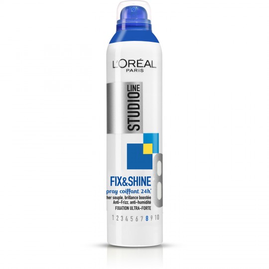 STUDIO LINE - SPRAY COIFFANT FIXATION ULTRA-FORTE 8 Vaporisateur de 300ml