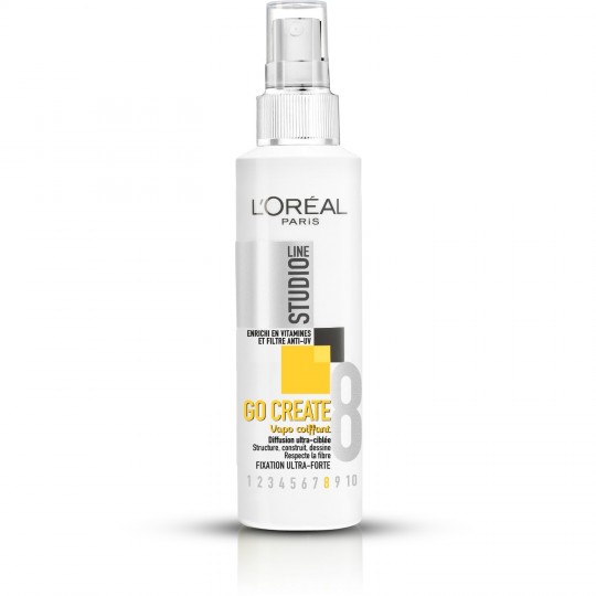 STUDIO LINE - SPRAY COIFFANT FIXATION ULTRA-FORTE 8 Vaporisateur de 150ml