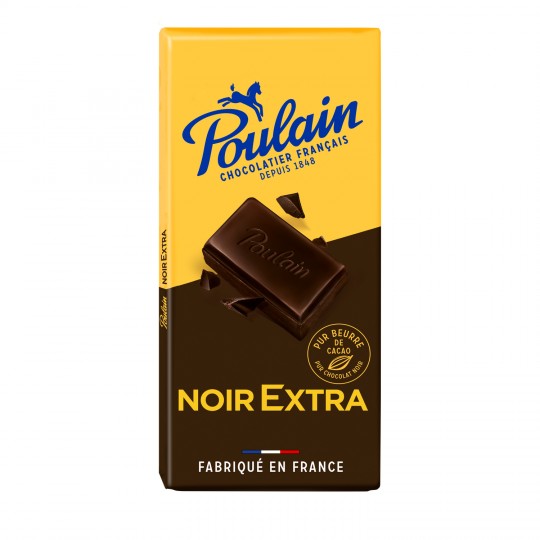 POULAIN - CHOCOLAT NOIR EXTRA Tablette de 200g