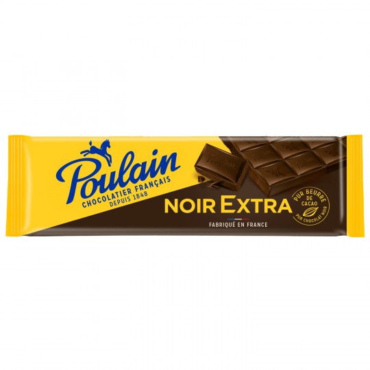 POULAIN - CHOCOLAT NOIR EXTRA Tablette de 400g