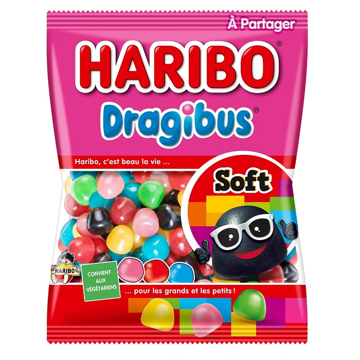 HARIBO - BONBON DRAGIBUS SOFT Sachet de 300g