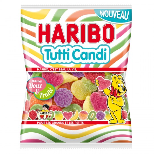 HARIBO - BONBON TUTTI CANDI Sachet de 250g