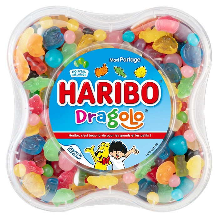 HARIBO - BONBON DRAGOLO Boite de 750g