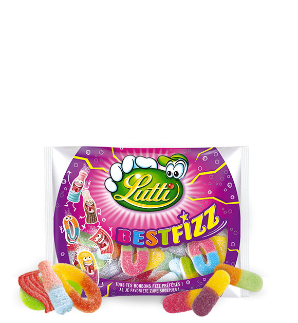 LUTTI - BONBON BESTFIZZ Sachet de 350g