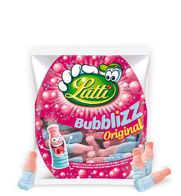 LUTTI - BONBON BUBBLIZZ ORIGINAL Sachet de 250g