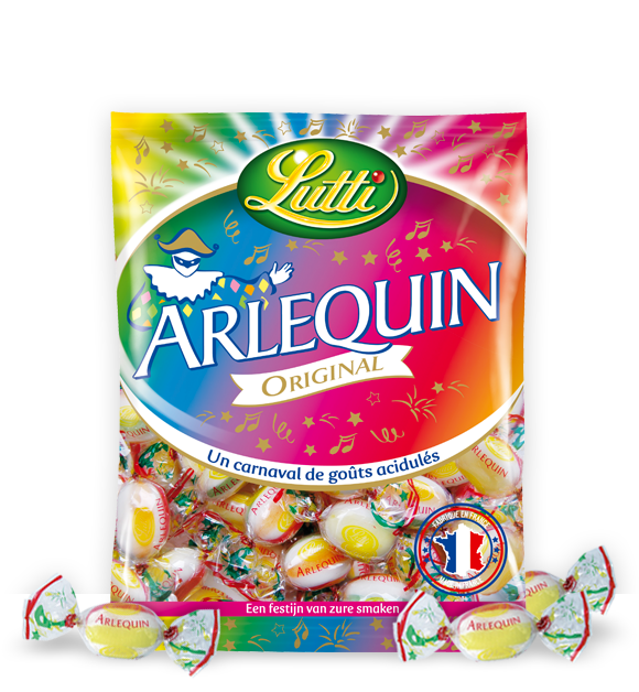 LUTTI - BONBON ARLEQUIN ORIGINAL Sachet de 250g