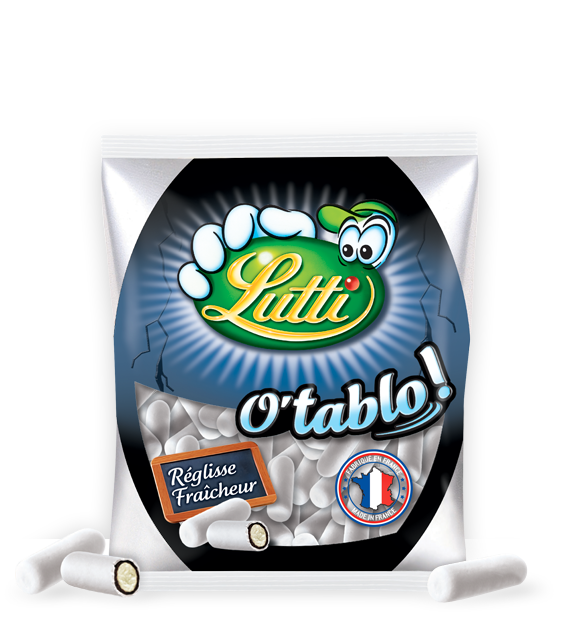 LUTTI - BONBON O\'TABLO REGLISSE FRAICHEUR Sachet de 200g