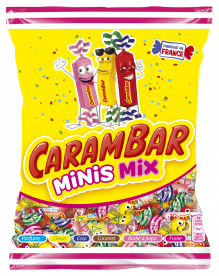 CARAMBAR - BONBON MINIS MIX Paquet de 220g