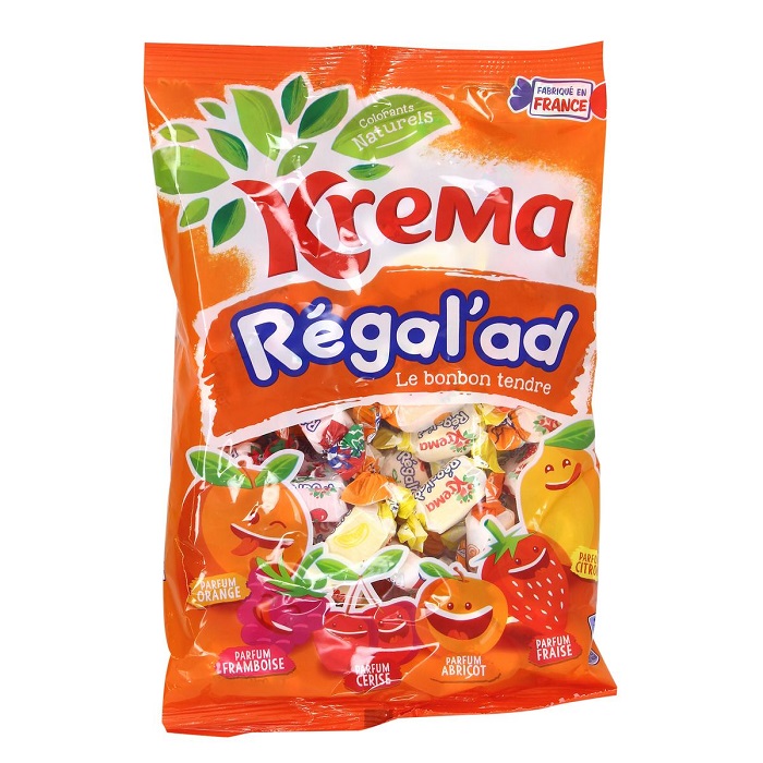 KREMA - BONBON RAGAL\'AD Paquet de 380g ou 590g
