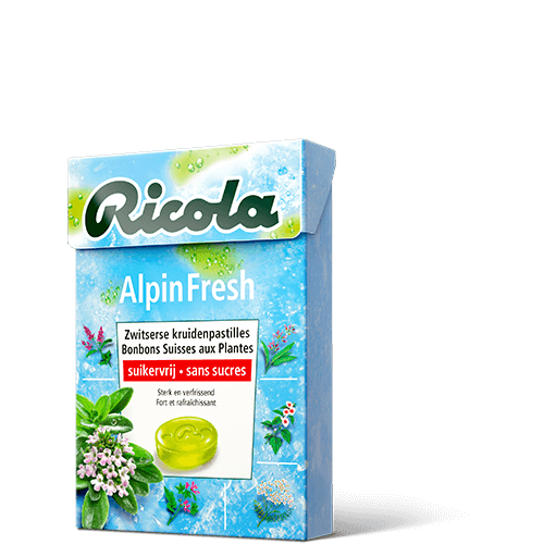 RICOLA - BONBON ALPIN FRESH SANS SUCRE Boite de 50g